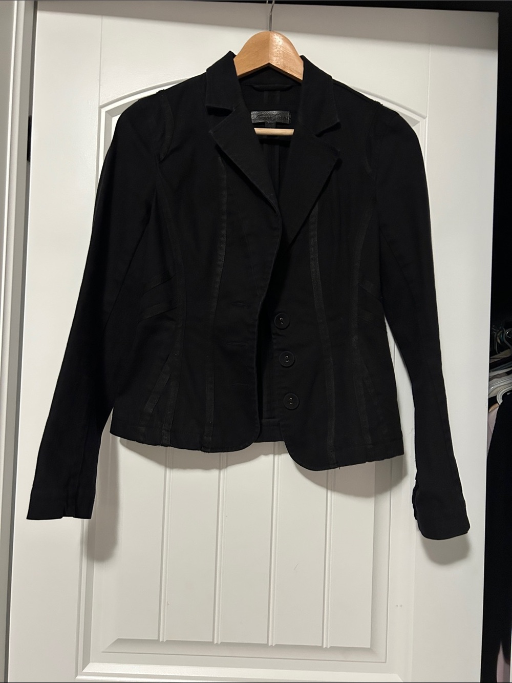 Black Tailored Women’s Blazer Jacket